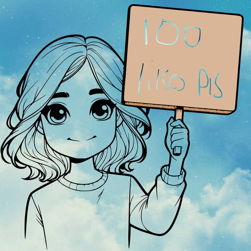 realistic girl holding up a sign