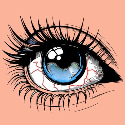 realistic eye