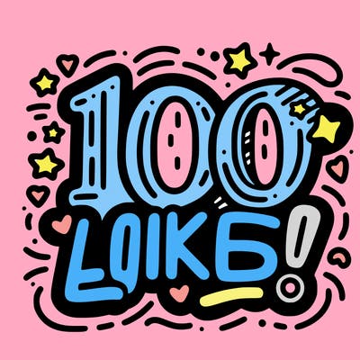 100 likes!