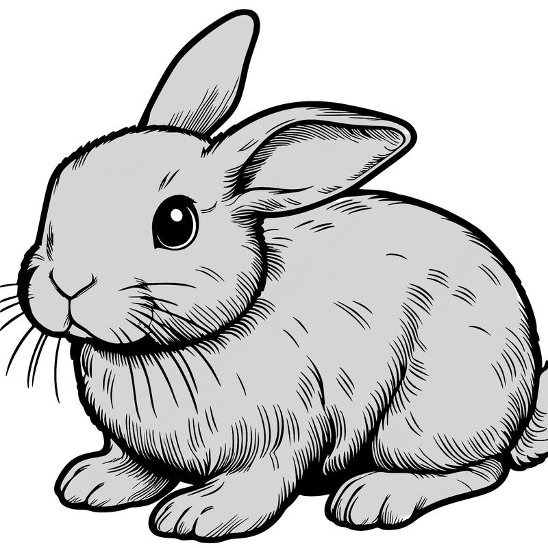 realistic bunny