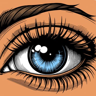 realistic eye