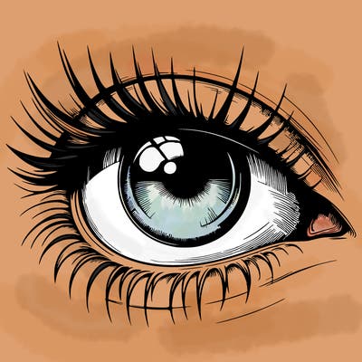 realistic eye