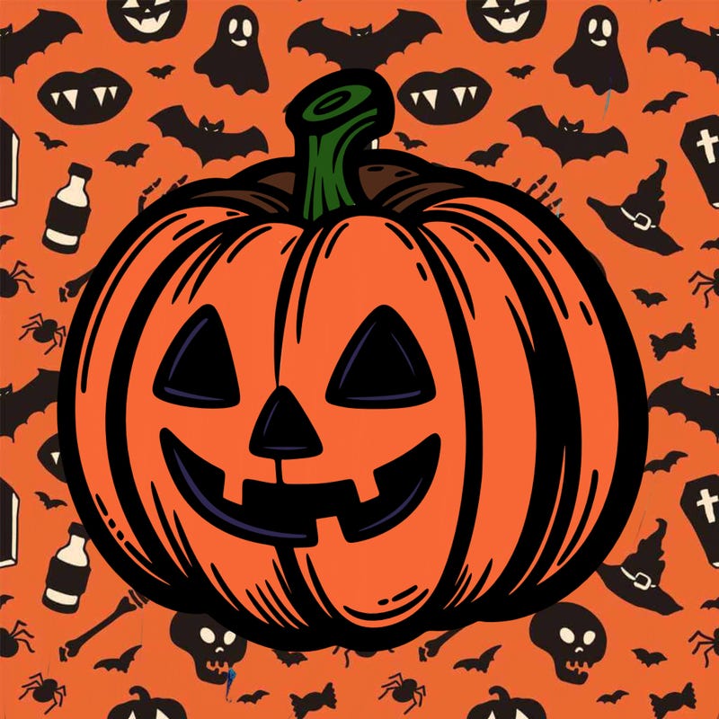 a halloween pumpkin
