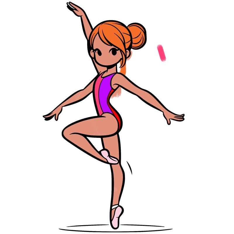 gymnast girl