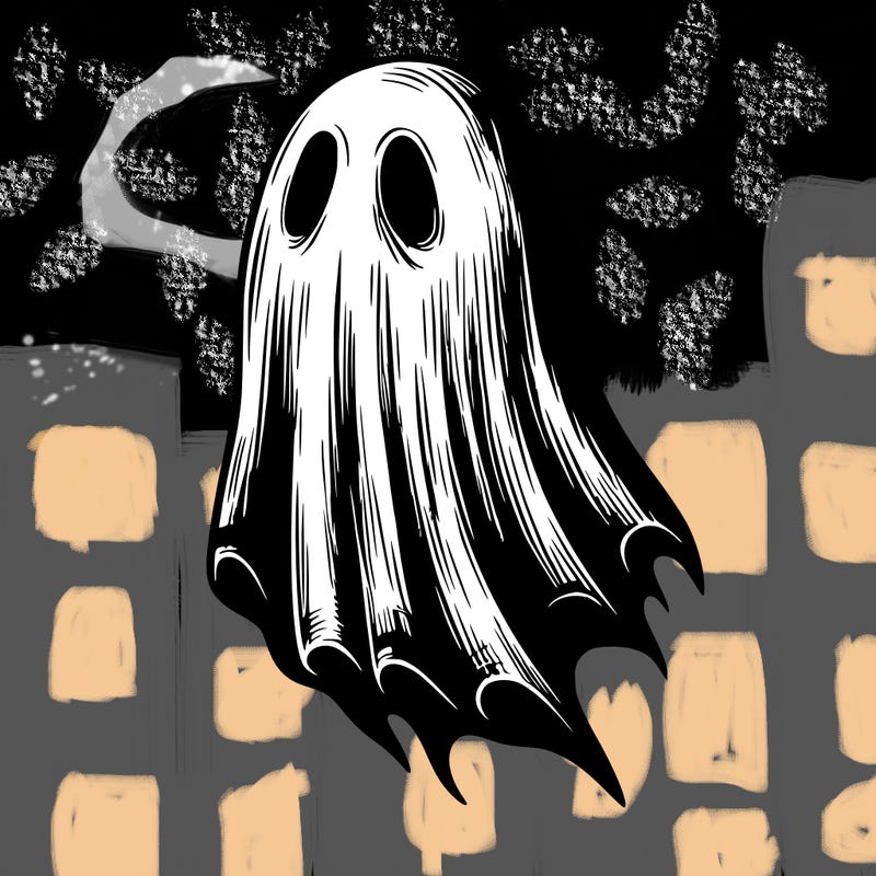 realistic creepy ghost