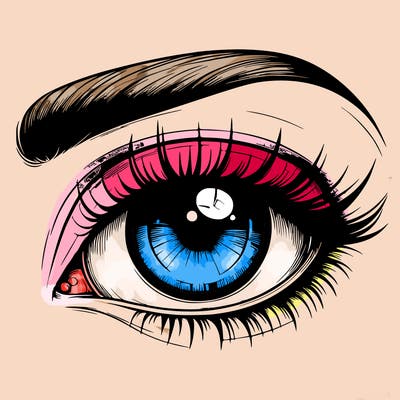 realistic eye