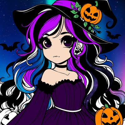 realistic girl halloween