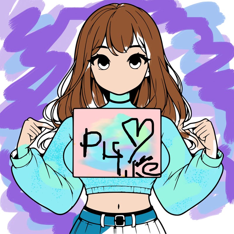 girl holding a blank sign in a long sleeve crop top