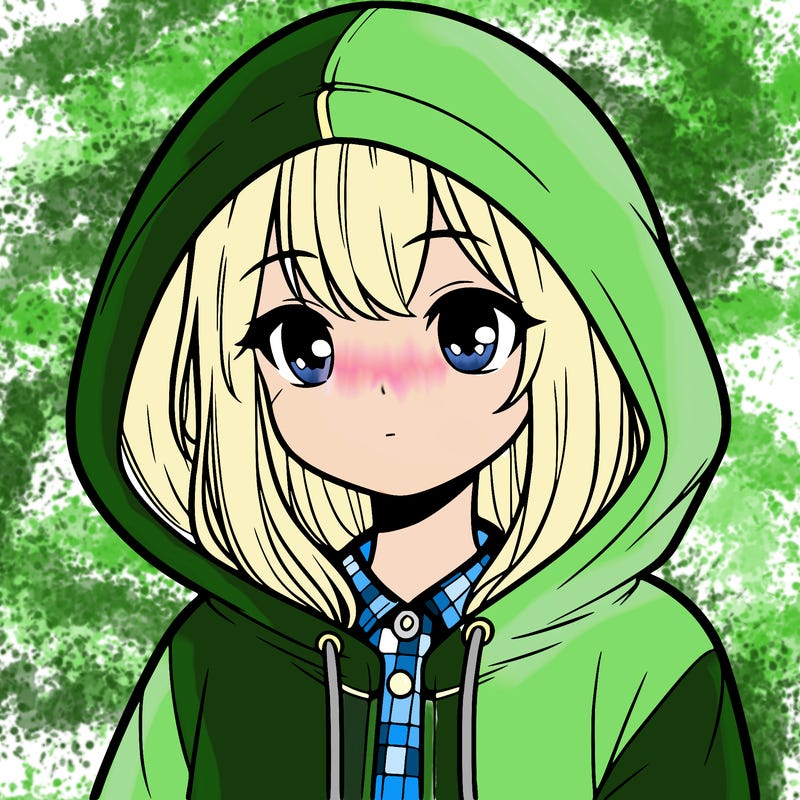 girl with hoodie
