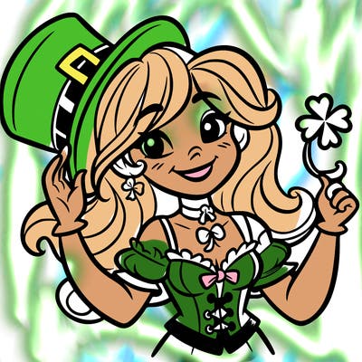 female leprechaun