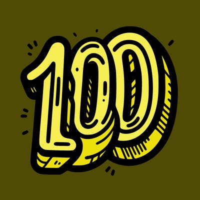 100