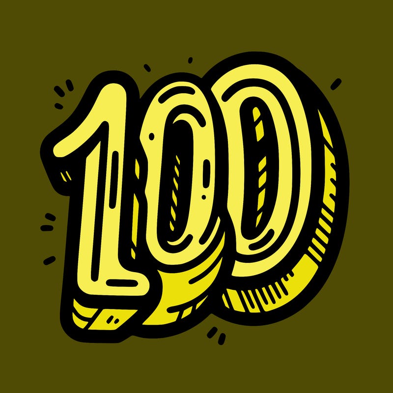 100
