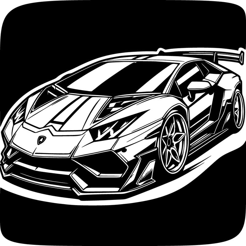 cool car like a lamborghini