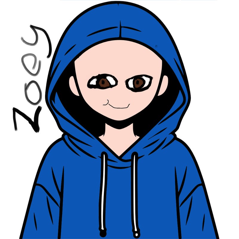 faceless girl in hoodie