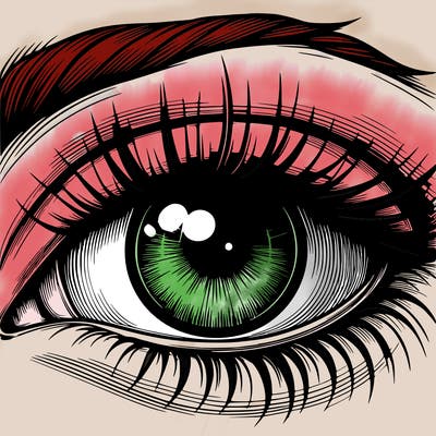 realistic eye
