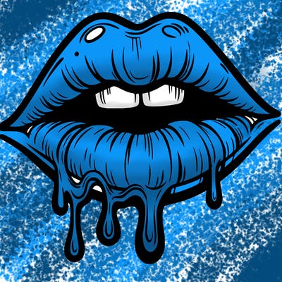 lips that look realistic and drip