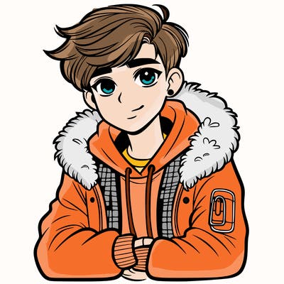 stylish teenager