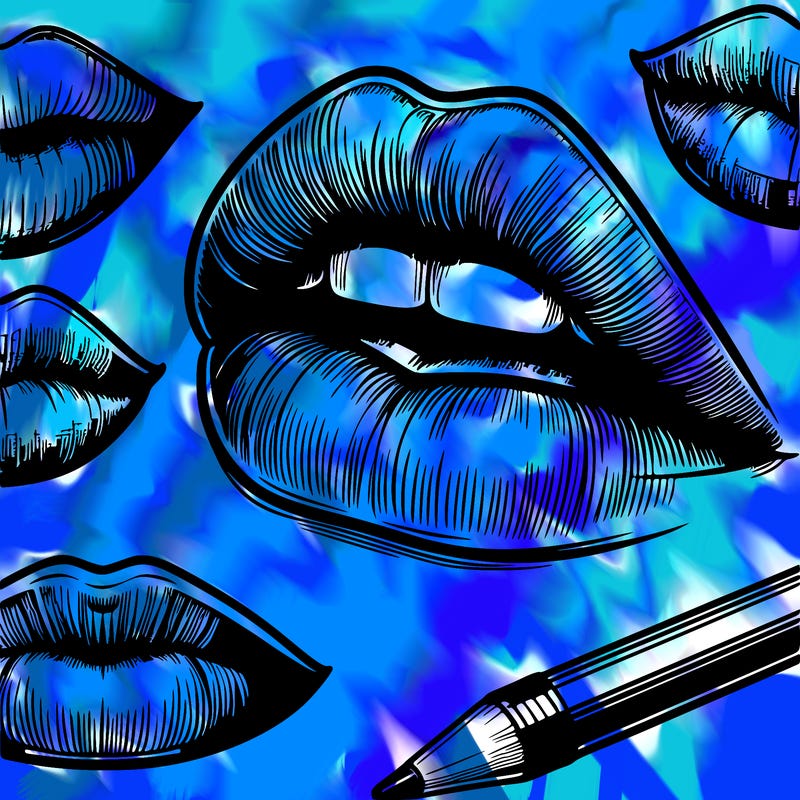 realistic  lips