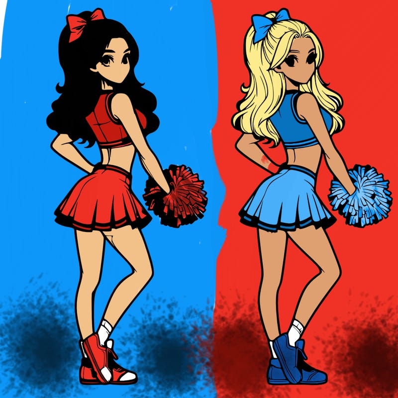 realistic cheerleader