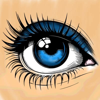 realistic eye