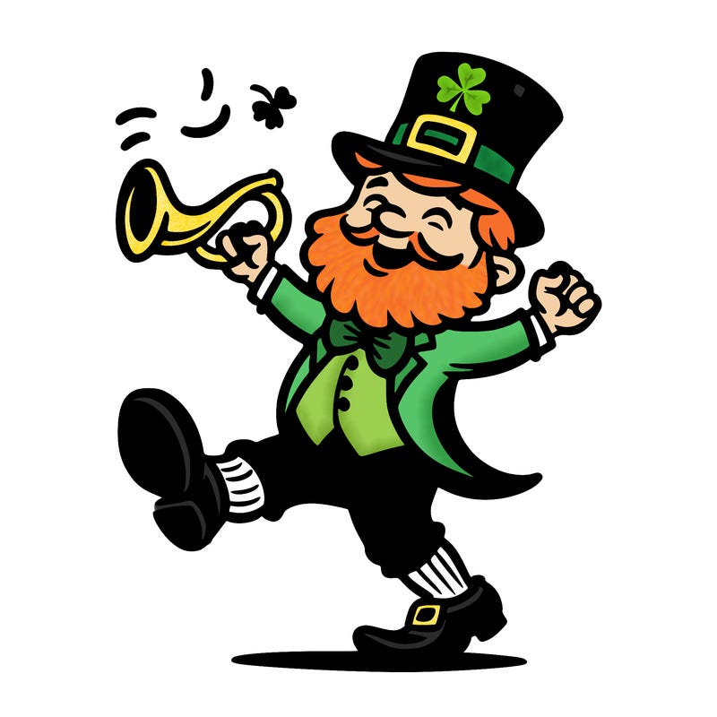 irish leprechaun dancing