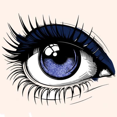 realistic eye