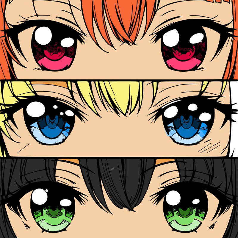 anime eyes