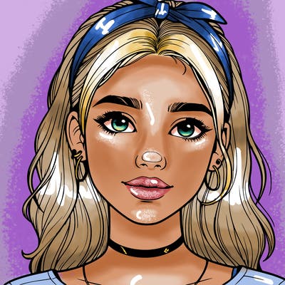 realistic teenage girl