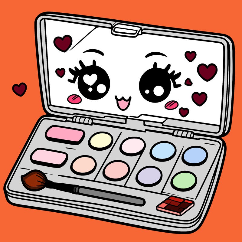 makeup pallet