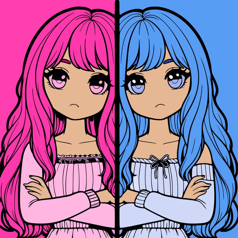 realistic girls split