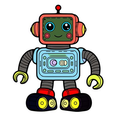 a toy robot