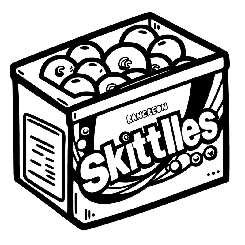 skittles box