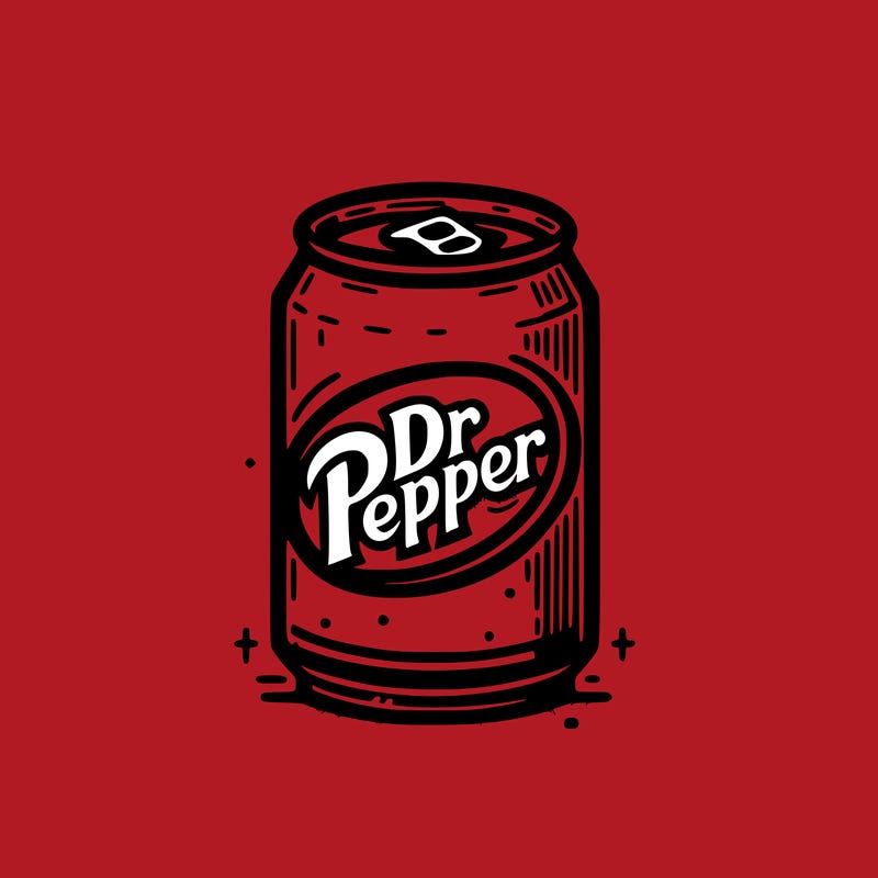 dr pepper can