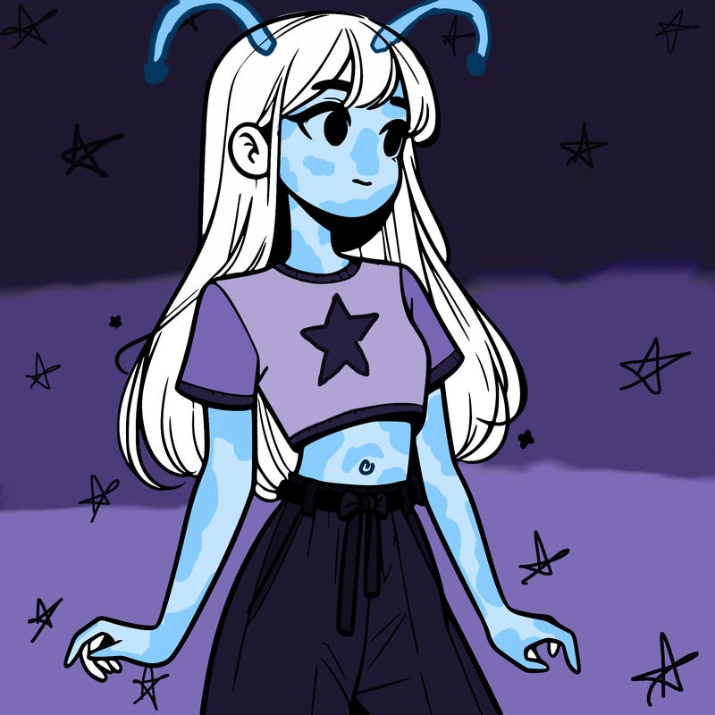 girl in a cute crop top