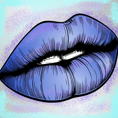 realistic lips