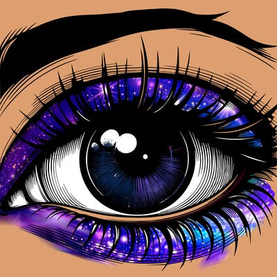 realistic eye