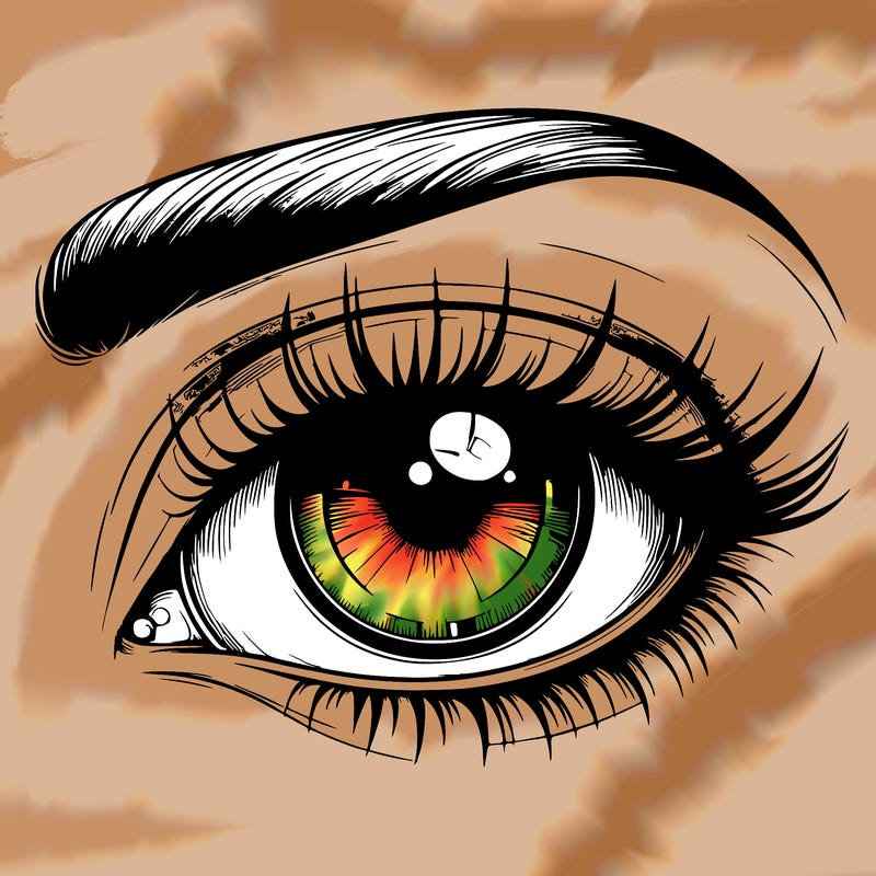 realistic eye